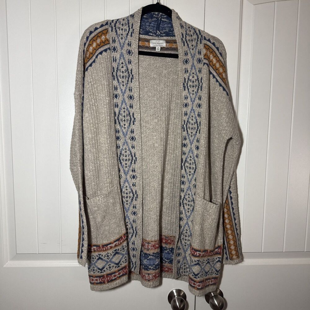 Lucky Brand Women's Cardigan Sweater Size Large NWOT